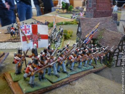 Un bataillon d'infanterie anglais reste en observation