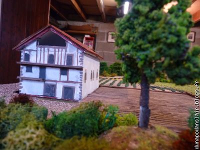 La façade de la ferme reste à peaufiner. Mais ça le fera